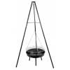 Gril Strend Pro Bavarian, BBQ, na drevené uhlie, nastaviteľná gril.výška 320-660/1500 mm