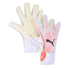 Puma ULTRA Ultimate Hybrid Adults Goalkeeper Gloves White/Red 8