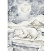 Cotton and Sweets Darčeková karta medveď 5,2x7,4cm