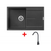 Sinks ULTIMA 790 Metalblack + ELASTA čierná matná