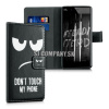 Kožený obal Wiko Tommy – Wallet Don´t Touch