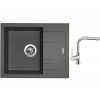 Set Sinks LINEA 600 N Titanium + batéria Sinks ENIGMA S chróm