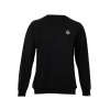 PRESTON - Mikina Black Minimal Sweatshirt veľ. 4XL