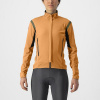 CASTELLI Cyklistická zateplená bunda - PERFETTO ROS 2 W - oranžová S