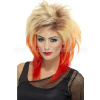 Parochňa - 80s STYLE MULLET - blond s červeným melírom, dámska