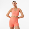 USA Pro Seamless Crop Sports Bra Coral 6 (34)