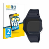 2x BROTECT Displayschutz-Folie pro Casio Unisex F-91W (2x čirá ochranná fólie BROTECT pro Casio Unisex F-91W)