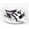 Ancap šálky set 3 Italia in Bici Cappuccino
