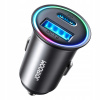 Mini nabíjačka Joyroom JR-CCN04 60W USB-A USB-C - čierna