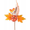 Vetvička MagicHome Nature, jesenná, oranžová, 22 cm