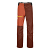 Ortovox pánské nepromokavé kalhoty 3L Ortler Pants M - zkrácené | farba: clay orange, veľkosť: XXL