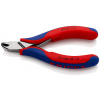 KNIPEX 64 52 115 Kleště štípací čelní se šikmými břity pro elektroniku