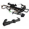 Kuša Excalibur micro 380 fps excape camo s výkonnou optikou Excalibur overwatch