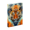 BAAGL A-33012 Tiger, box na zošity A4, s gumičkou