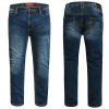 D555 nohavice pánske AMBROSE L:34 Stretch nadmerná veľkosť jeans 70