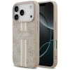 Guess - Hardcase 4G Printed Stripes MagSafe (GUHMP17LP4RPSP) - iPhone 17 Pro - Pink KF2356088