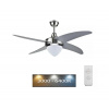 V-Tac | LED Stropný ventilátor LED/15W/230V 3000K/4000K/6400K + diaľkové ovládanie | VT0584