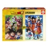 Puzzle Dragon Ball Educa 2x500 dielov a Fix lepidlo