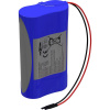 Ansmann 1S2P Akkupack 2x 18650 Kabel Li-Ion 3.6V 6700mAh akupack - sada nabíjacích batérií 2x Li-Ion akumulátor 3.6 V 6700 mAh; 2447-3033-40