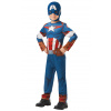 Rubies Kostým Captain America detský Veľkosť - deti: L: 128 cm