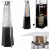 Terasový plynový ohrievač - Lumarko Garden Hearth Steel Black Kediri! (Lumarko Garden Hearth Steel Black Kediri!)