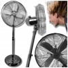 STOJACI PODLAHOVÝ VENTILÁTOR KOVOVÝ Vetrák Tichý, silný, BEZPEČNÝ Ø50 CM