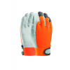 Kombinované rukavice ARDON®HOBBY REFLEX - s predajnou etiketou hi-vis oranžová 08-SPE