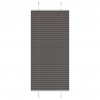 Plisovaná roleta černá 60x100 cm Šířka látky 59,4 cm Polyester Černý 4015118