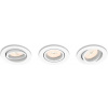 Philips 50183/31/PN + 3x LED žárovka GU10 5W denní bílá