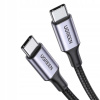 Kábel Ugreen USB typ C - USB typ C 1 m čierny