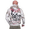 Yakuza mikina pánska s kapucňou CIRCUS HOB 23014 white Veľkosť: S, Farba: biela