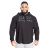 Gasp LONG SLEEVE THERMAL HOODIE BLACK/BLACK – mikina Gasp černá Velikost: XL