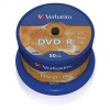 Verbatim DVD-R 16x, 4,7GB, 50 ks (Spindl) 43548