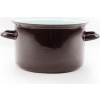 BELIS/SFINX Smaltovaný hrniec STANDARD hnedý 18 cm, 2,6 l