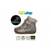 Dievčenské zimné topánky D.D.Step W070-929 BAREFOOT grey -21