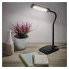 LED stolná lampa Eddy, čierna