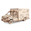 Drevená 3D stavebnica — ambulancia