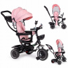 Trojkolka Ecotoys 1073 čierna, ružová