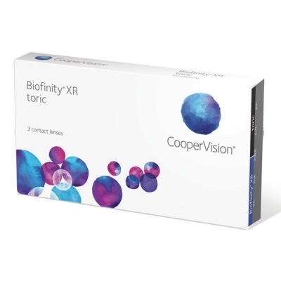 Cooper Vision Biofinity XR Toric (3 šošovky) Dioptrie -17,00, Cylinder -0,75, Os 170°