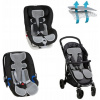 Vložka Aircuddle-Charger 0-18 kg šedá farba (Chicco autosedačka Gofit Plus)
