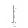 Hansgrohe Croma Select E - Sprchový set SemiPipe Multi s termostatom, biela/chróm 27248400
