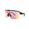 Unisex bike okuliare Scorpio Photochromic matt black/mirror červená Ho