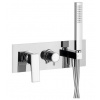 SAPHO DIMY batéria sprchová/vaňová podomietková s ručnou sprchou, 2 výstupy, chróm, DM142