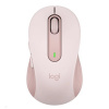 Logitech M650 L Signature - bezdrôtová myš - ROSE 910-006237