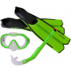 Potápačská sada Calter Kids S06+M168+F41 PVC, zelený (4891223086898)