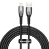 Baseus Glimmer Series Fast Charging Datový Kabel USB-A - Lightning 2.4A 2m Black