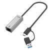 UNITEK ADAPTÉR USB-A/USB-C - RJ-45 2,5 GBIT U1313C