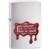ZIPPO Zapaľovač ZIPPO RED WAX SEAL (21891)