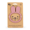PETITEMARS PETITE&MARS Hryzačka silikónová Bunny Dusty Rose 0m+