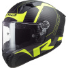 LS2 FF805 THUNDER C RACING1 MATT HV YELLOW XL